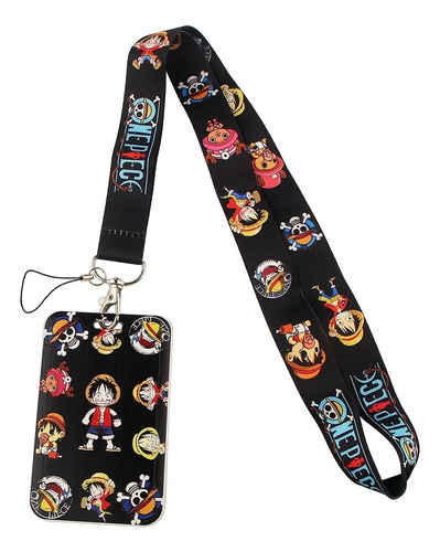 Lanyard One Piece Anime - Cinta Colgante + Portacredencial