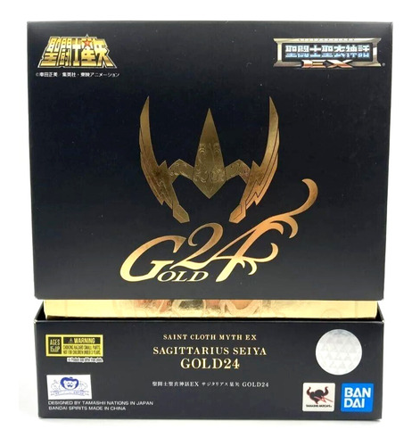 Saint Seiya Seiya Sagitario 24k Myth Cloth Ex Jp