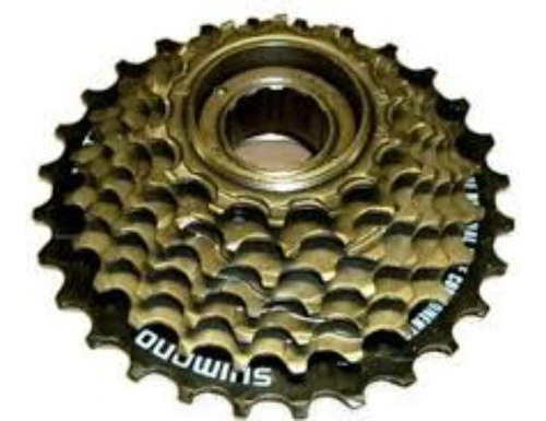 Piñón Shimano 7v Ajuste Rosca Para Bicicleta Con Cambios