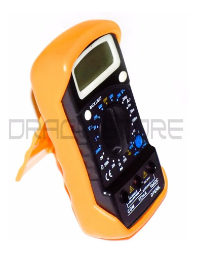 Imagen 2 de 10 de Tester Multimetro Digital Gralf Dt850l Hold Diodo Buzzer
