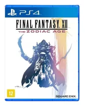 Comprar Final Fantasy Xii: The Zodiac Age Ps4 Juego Fisico Sellado 