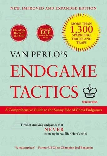 Van Perloøs Endgame Tactics: A Comprehensive Guide To The Sunny Side Of Chess Endgames, De Perlo, Ger Van. Editorial New In Chess, Tapa Blanda En Inglés