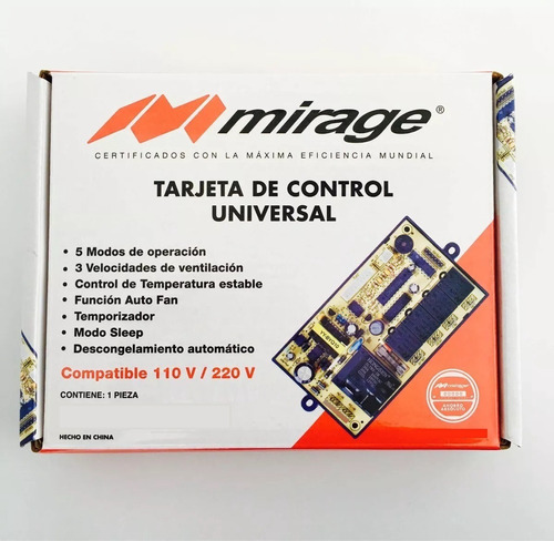 Tarjeta Electronica Universal Mirage Para 110v/220v