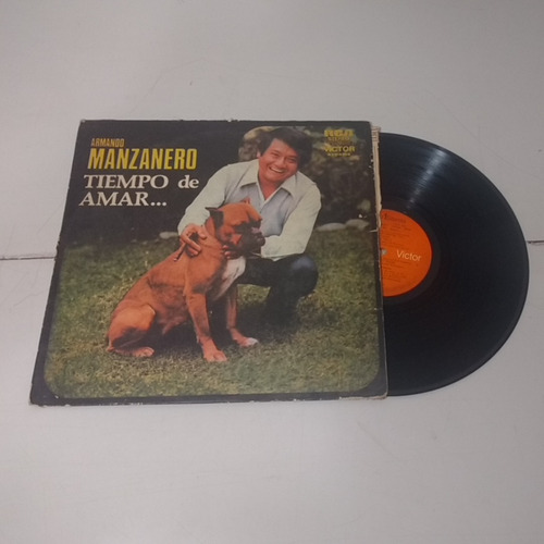 Disco Vinilo Lp  Tiempo De Amar  Armando Manzanero