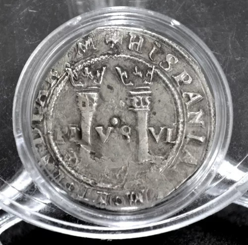 1 Un Real De Plata Carlos Y Juana (1548 - 1556)