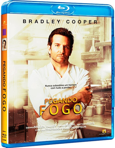 Blu-ray Pegando Fogo - Bradley Cooper - Dub. Leg. Lacrado
