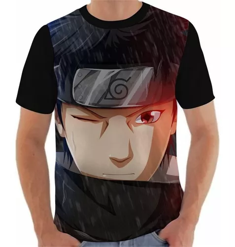 Camisa Draw Uchiha Shisui - Naruto - Camisas Full