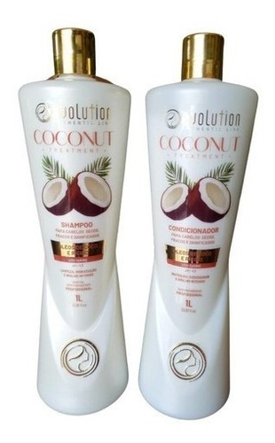  Shampoo + Condicionador Coco 1l Evolution Authentic Line