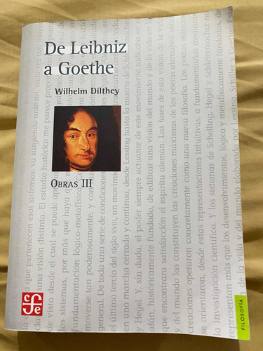 De Leibniz A Goethe Obras Iii