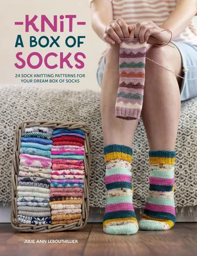 Libro: Knit A Box Of Socks: 24 Sock Knitting Patterns For Of