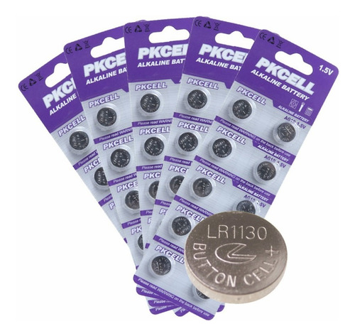 Pila Batería Ag10 G10 Lr54 Lr1130 L1131 Sr1130 Pack X 10unid