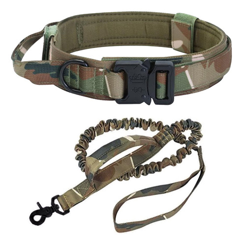 Kinghtao Collar Tactico Y Correa Para Perro, Collar Militar 