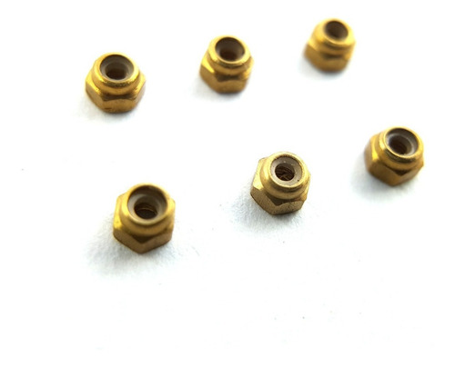 Imagen 2 de 3 de Locknuts Tuercas Autofrenantes Para Fingerboard