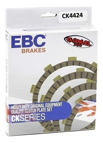 Embrague Juego Discos Ebc Kawasaki Klr 650 Año 87-95