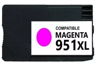 Cartucho Alternativo 951 Magenta Officejet Pro 8100 8600