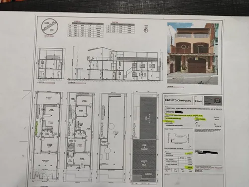 Um Sobrado Com 380 M2 De Construção