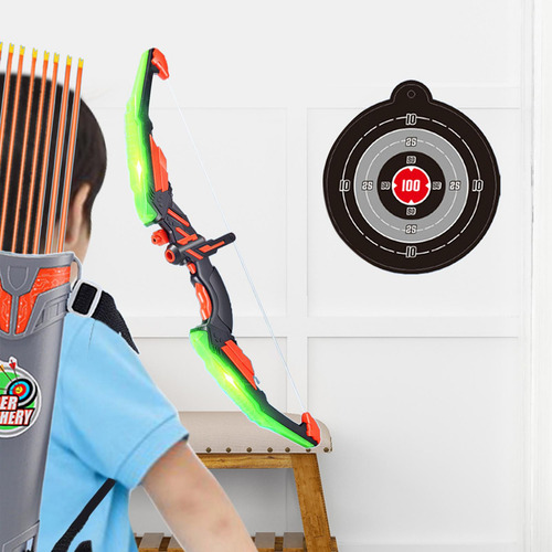 New Arco Y Flecha Juguetes Juego De Verde Consigue 8 Flechas