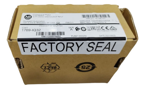 1769-iq32 Allen-bradley Compactlogix Input Module