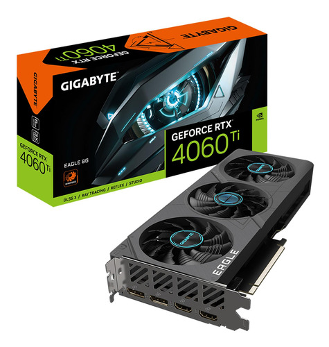 Tarjeta De Video Gigabyte Geforce Rtx 4060 Ti Eagle 8g Gddr6