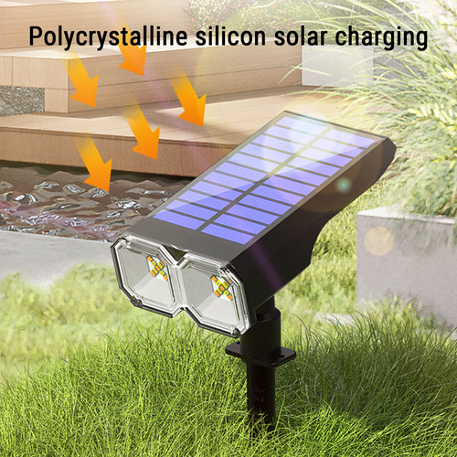Luces Solares Led Para Exteriores, Focos De Paisaje Terrestr