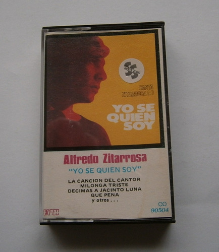 Zitarrosa - Yo Sé Quien Soy (cassette Ed. Uruguay)