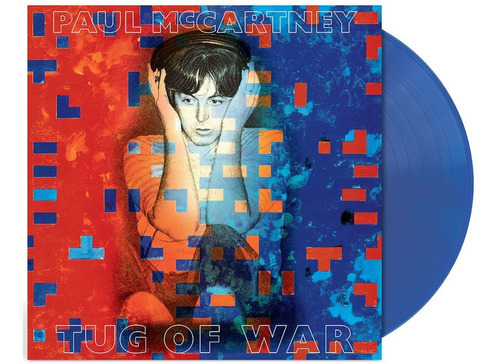 Paul Mccartney Tug Of War Blue Vinyl Limited Edition