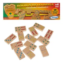 Comprar Dominó, Juego De Mesa En Caja, 28 Piezas De Madera, Xalingo