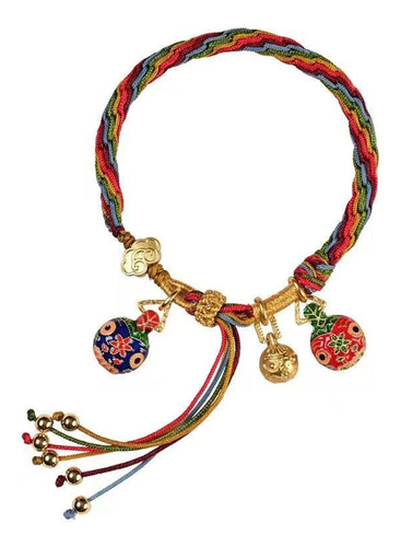 Pulsera De Reencarnación De Atún Con Forma De Cuerda Colorid