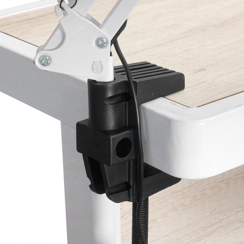 Imagen 7 de 10 de Lámpara Usb Flex Brazo Flexible Dimmer Reg. Luz Metal Gato
