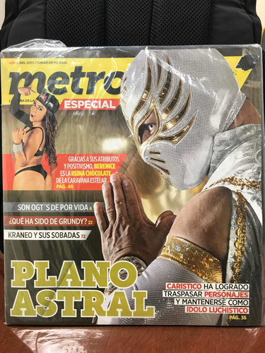 Periódico Metro Especial, Luchador Carístico, Abril 2017