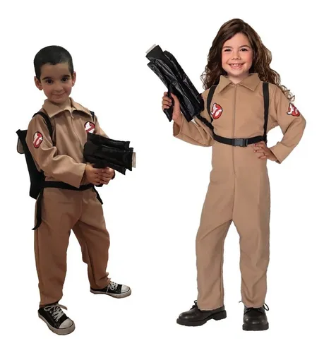 Cosplay Cazafantasmas Disfraz Niño Ghostbuster Caza Fantasma