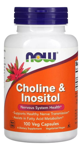 Colina Choline & Inositol 500mg - Unidad a $719