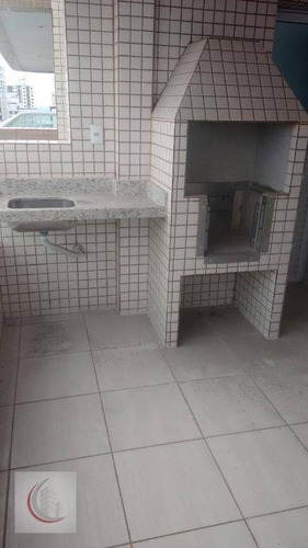 Imagem 4 de 16 de Apartamento Com 3 Dormitórios À Venda, 101 M² Por R$ 450.000,00 - Ocian - Praia Grande/sp - Ap1127