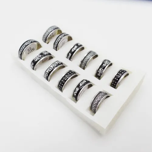 Venta de anillos de acero quirurgico por mayor sales