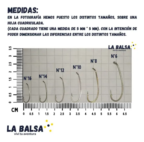 Anzuelo Para Atado De Mosca Rise Serie 280 #14 (prodv)