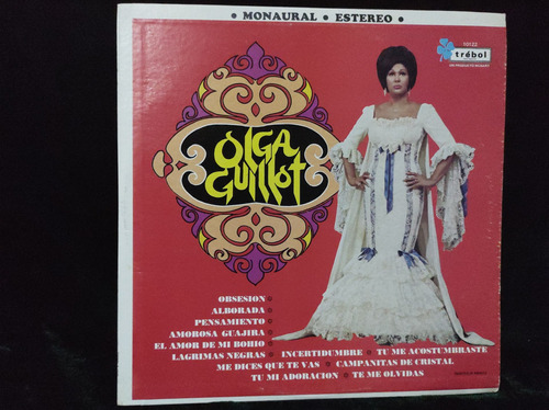 Olga Gillot Obsesión Vinyl,vinilo,lp,acetato