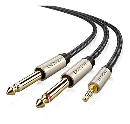 Ugreen - Cables Distribuidor En Y Enchapado En Oro 1/8''