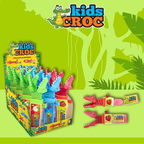 Brinquedo Com Balinhas Kids Croc Série 2 - Display Com 12