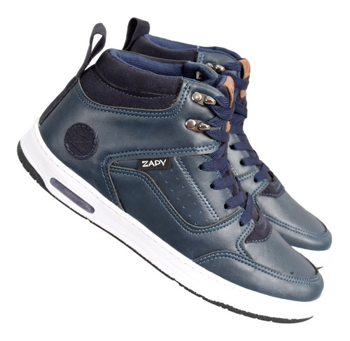 Botitas Bota Zapatilla Hombre Zapy Skate Urbana Akim 7154