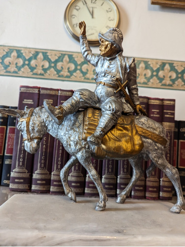 Escultura De Sancho Panza, Don Quijote Antigua