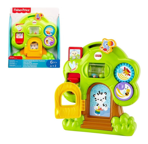 Juego Didáctico Fisher Price Treehouse Sonidos Animales