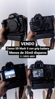 Canon 5d Mark Ii Con Battery Grip