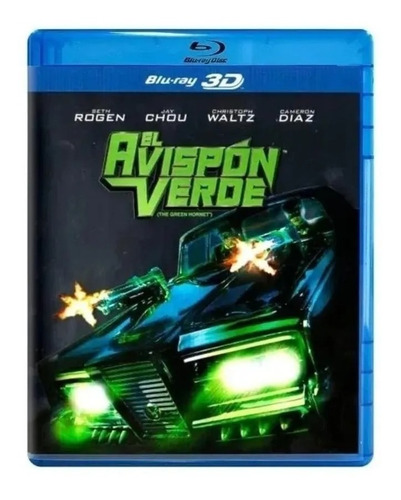 El Avispón Verde Blu Ray 3d Película (nuevo)