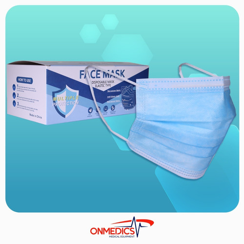 Imagen 6 de 7 de Cubrebocas 250 Piezas Tricapa Mascarilla Proteccion Comodo