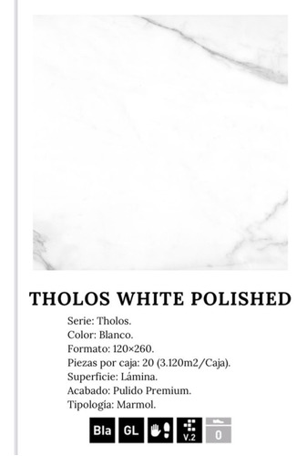 Arg Porcelanato Tholos White-carrara Líneas Grises 60x1.20 