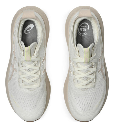 Zapatillas Asics Gel-nimbus 27 Cream/mineral Beige Mujer
