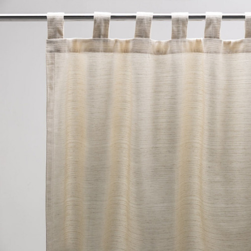 Cortintas De Living Dos Paños Tela Madras Super Pesada