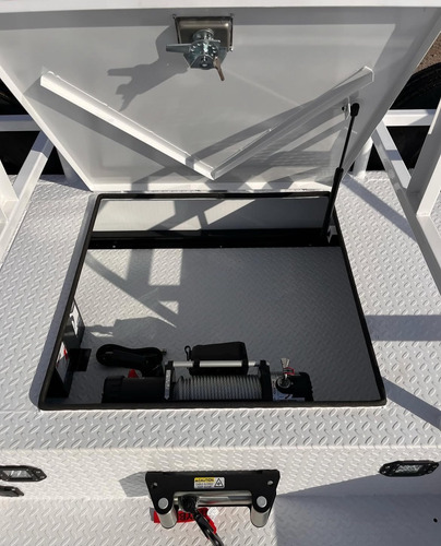 Remolque Para Rzr-can-am Con Gabinetes De 14,000 Lbs. Cap.