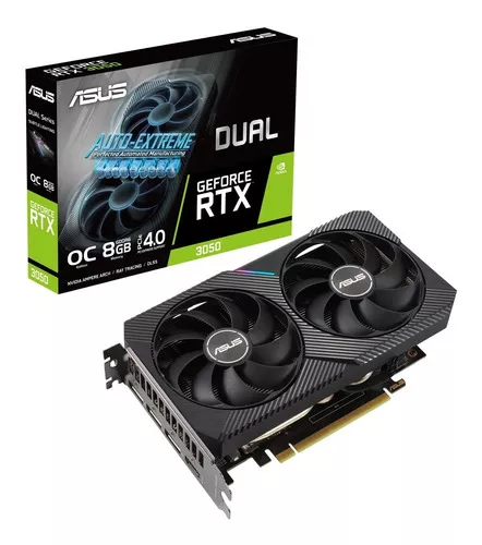 Placa De Video Asus Rtx 3050 Dual Oc 8gb Gddr6 Nvidia