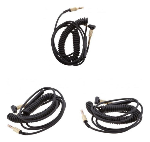 Cable De Audio De 3 Piezas Para Marshall Major Ii